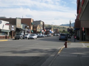 The town of Red Lodge, located at the foot of the mountain.  We found safety and microbrews there (that's for another post).  Red Lodge, we will never forget you.